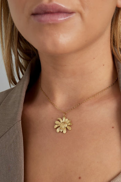 Happy daisy necklace