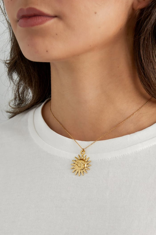 Golden hour babe necklace