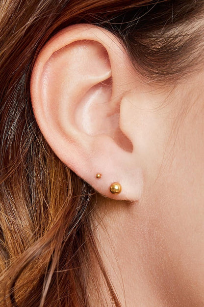 Earrings tiny dot