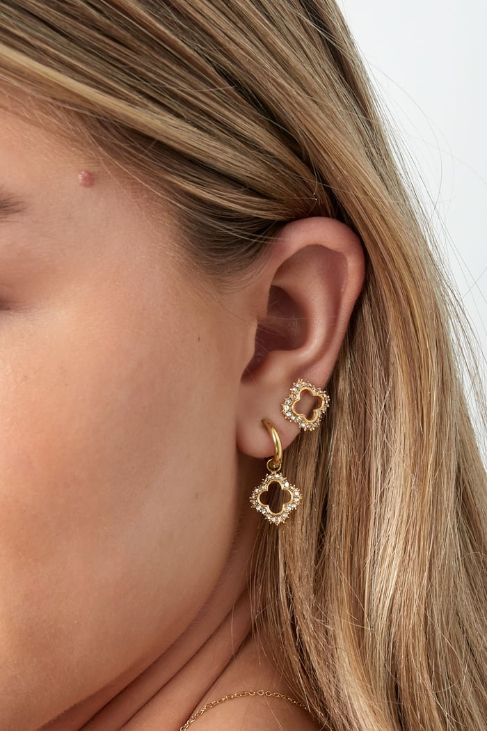 Lucky diamond earrings