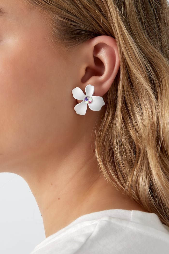 Summer flower earrings