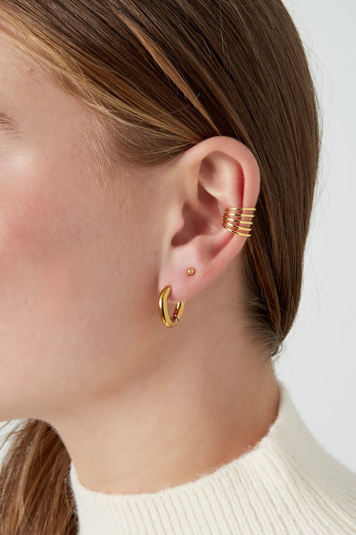 Earcuff layered luxe