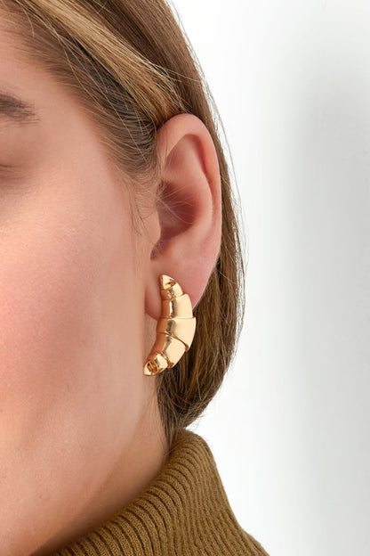 Sweet croissant earrings