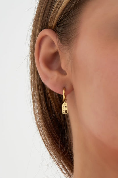 Amsterdam house earrings