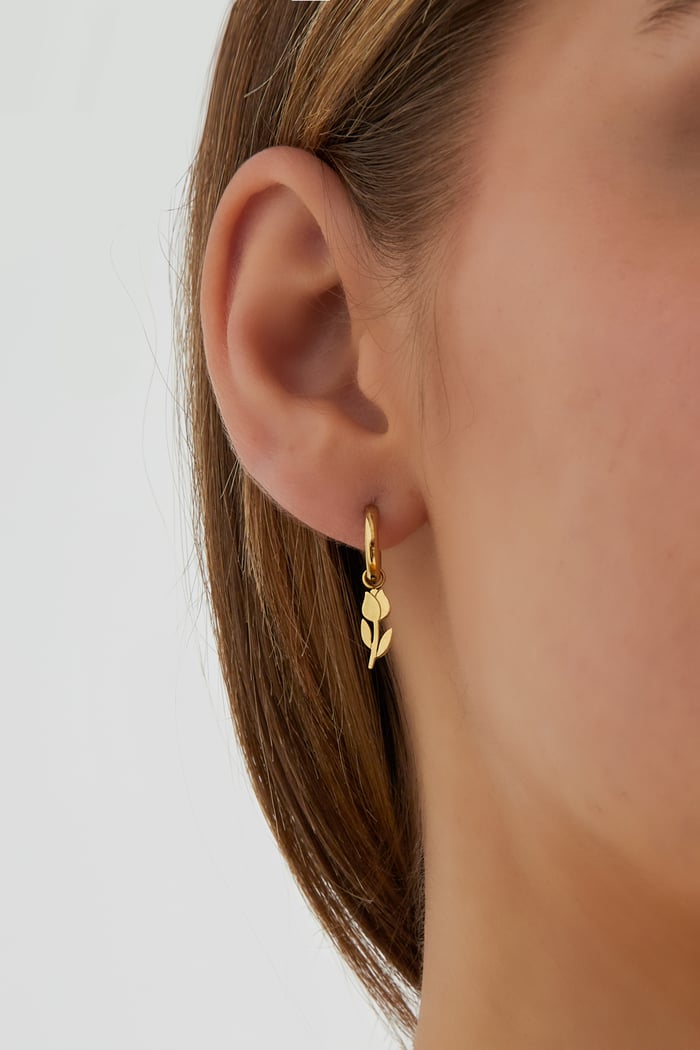 Tulip earrings