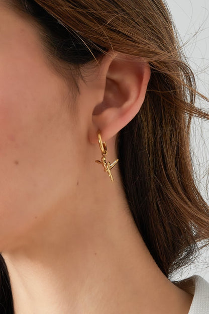 Ballet earrings