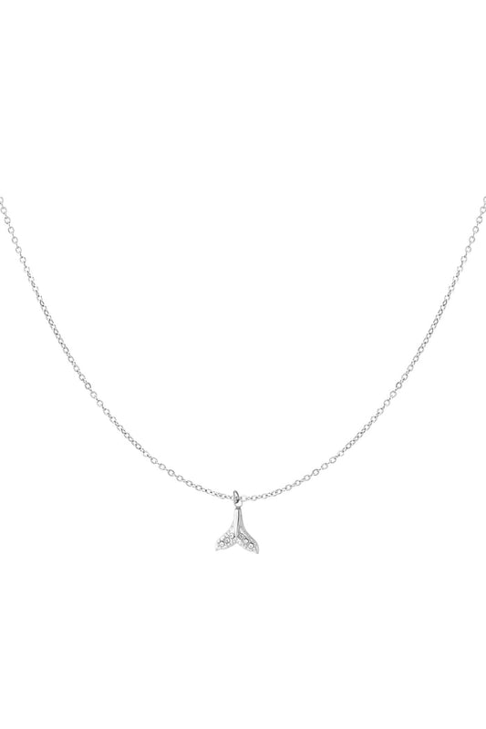 Whale tail necklace