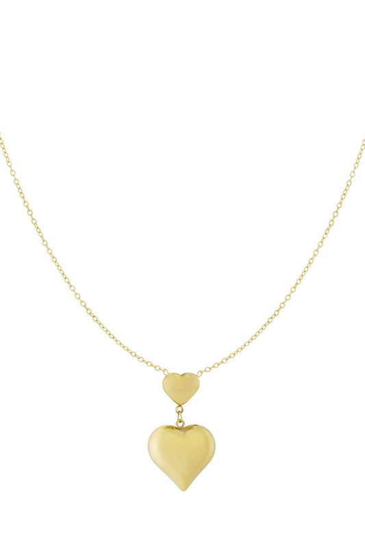 Double love necklace