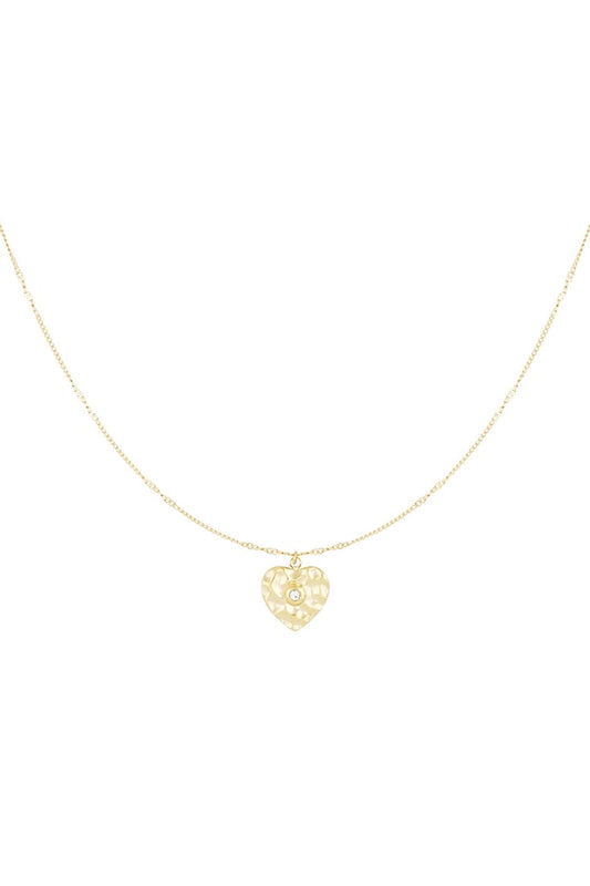 True heart necklace