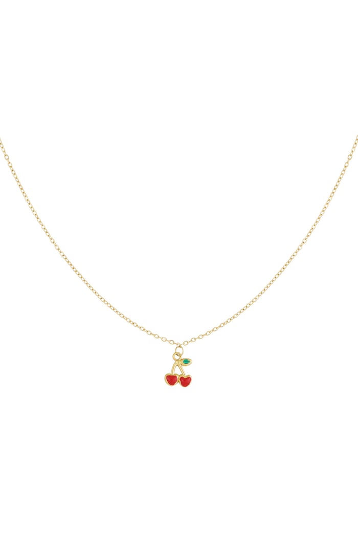 Necklace cherry love