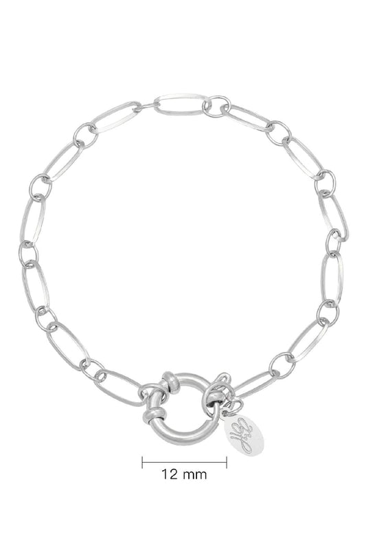 Bracelet chain cora - stainless steel