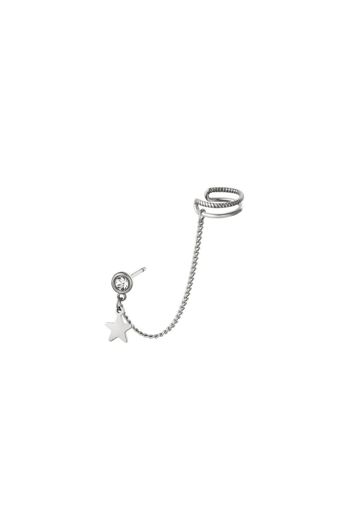 Stainless steel ear cuff