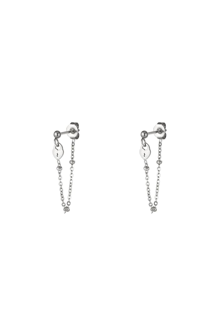 Earrings key lock