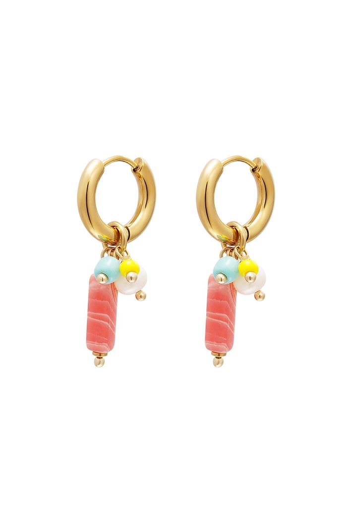 Dangling bar earrings