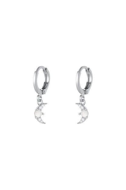 Earrings moon - Sparkle collection