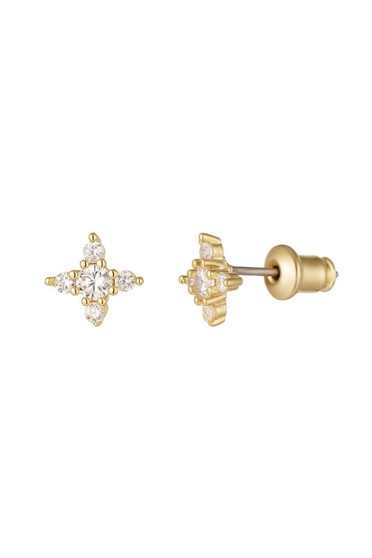 Ear studs star - sparkle collection