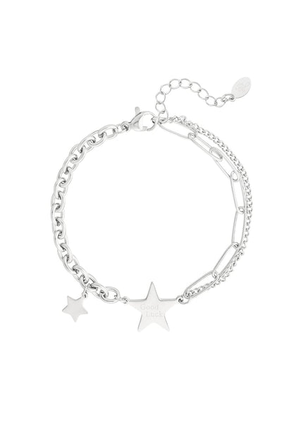 Link bracelet stars