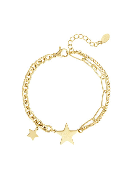 Link bracelet stars