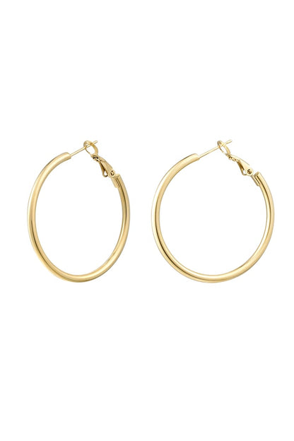 Earrings basic medium