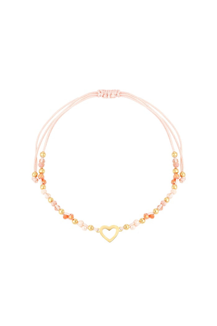 Summer bracelet colorful heart