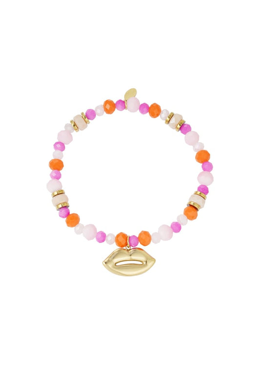 Colorful bracelet joyful kiss