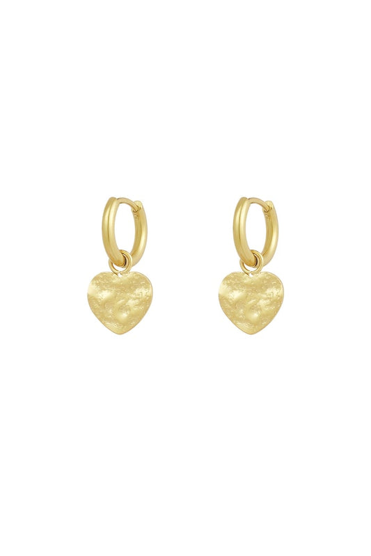 Earrings heart for you