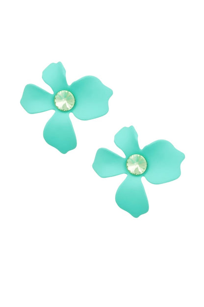 Summer flower earrings