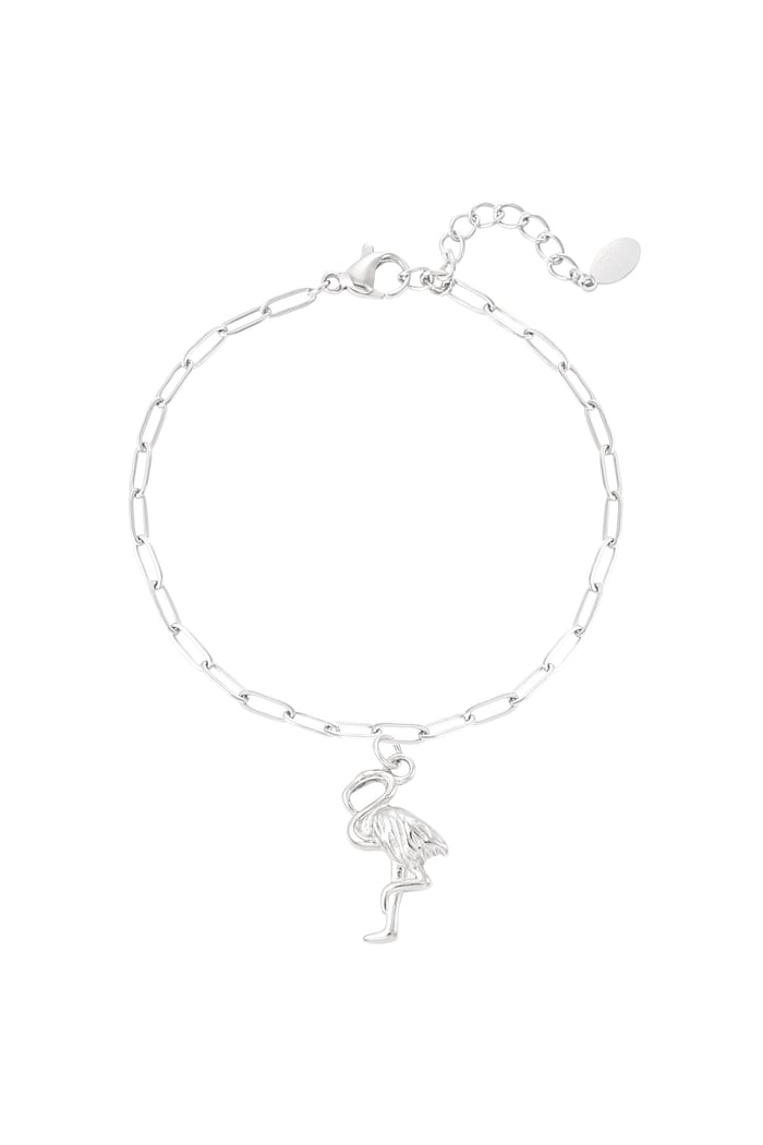 Flamingo chain bracelet