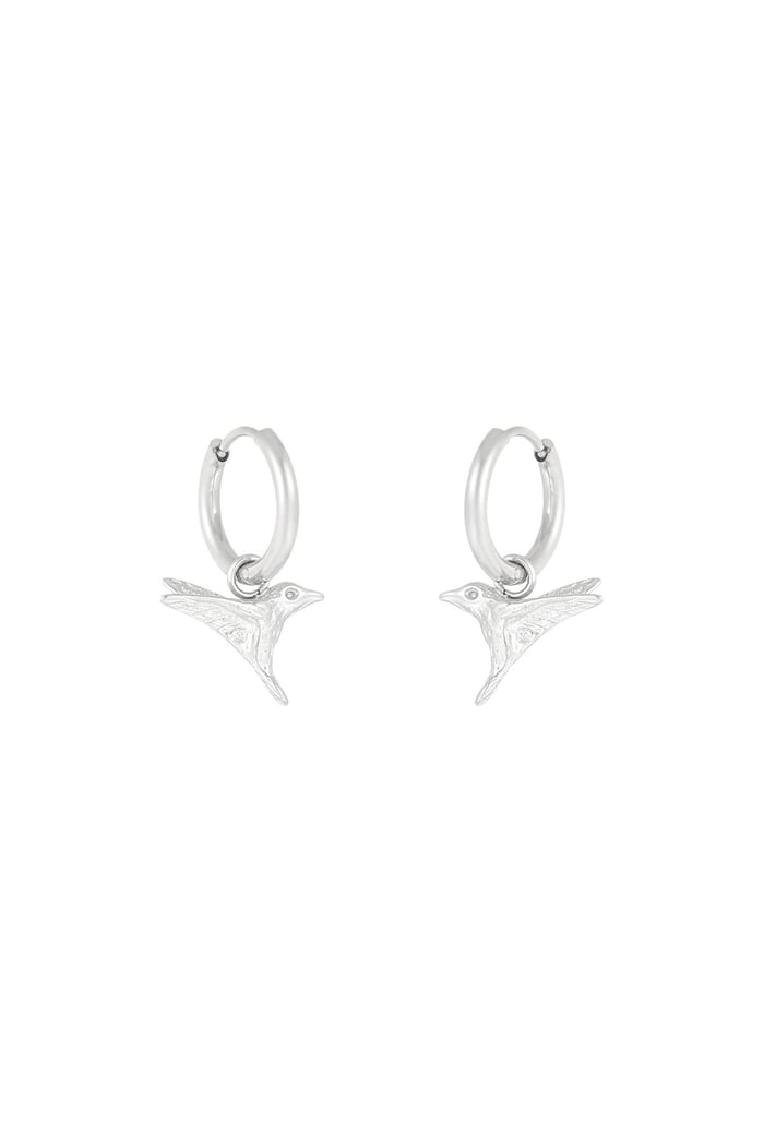 Elegant bird earrings