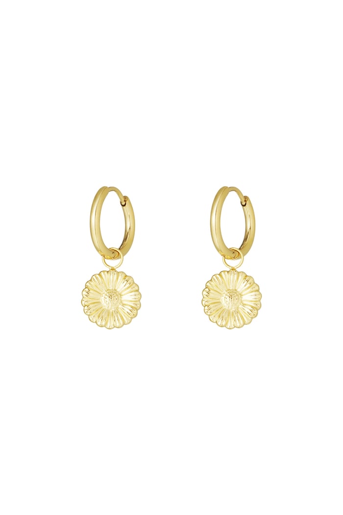 Flora charm earrings