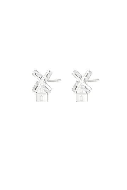 Dutch windmill earrings