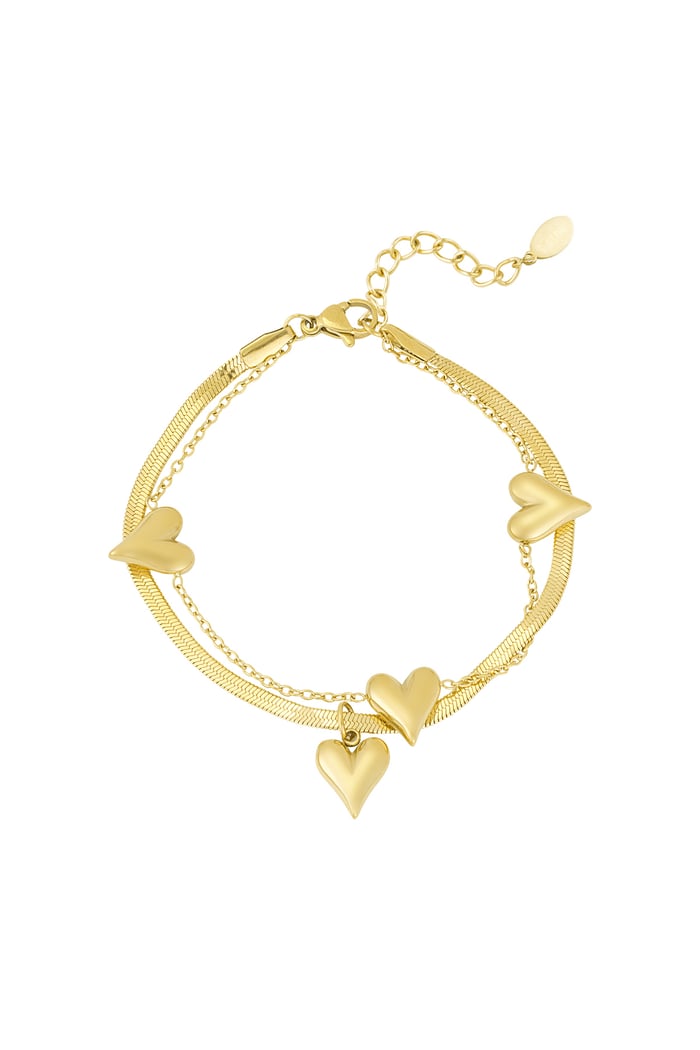 Heart to heart bracelet